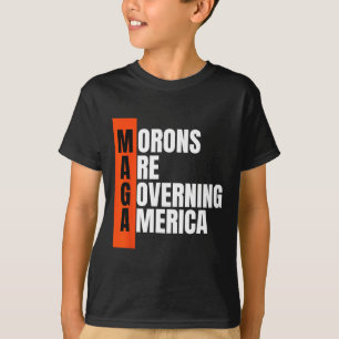 Camiseta Los morones están gobernando la divertida idea ant