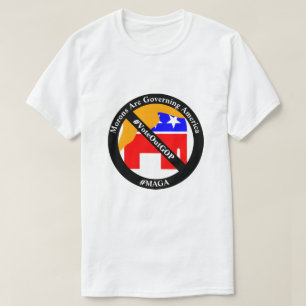 Camiseta Los moros están gobernando Estados Unidos
