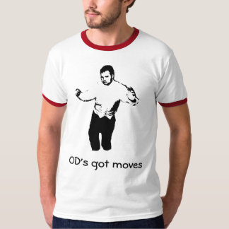 Camiseta Los movimientos conseguidos del OD
