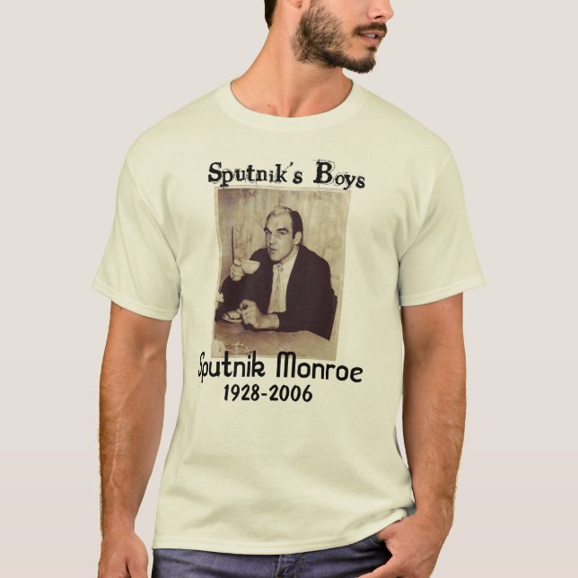 Camiseta Los muchachos de Sputnik, (Anverso)
