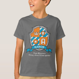 Camiseta Los muchachos nombre y significado de la letra A