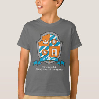 Camiseta Los muchachos nombre y significado de la letra A