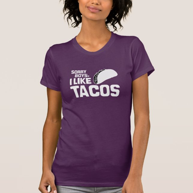 CAMISETA LOS MUCHACHOS TRISTES TENGO GUSTO DEL TACOS - (Anverso)