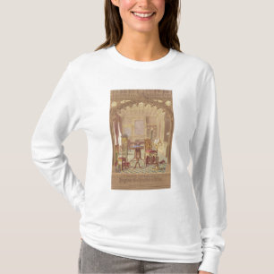 Camiseta Los muebles góticos de Pugin, por Augustus Charle