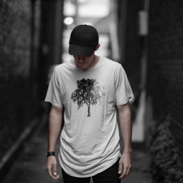 Camiseta Los muertos tienen gusto de mí árbol del asiento