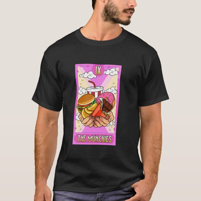 Camiseta Los Munchies Junk Foods absorben los Pangs del Ham (Anverso)