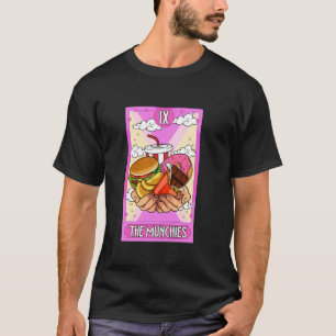 Camiseta Los Munchies Junk Foods atrapan un gracioso tarot