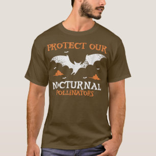 Camiseta Los Murciélagos Protegen A Nuestros Polinizadores 