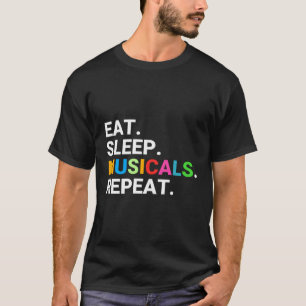 Camiseta Los Musicales Que Se Quedan Dormidos Repiten Músic