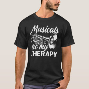 Camiseta Los musicales son mi música de terapias