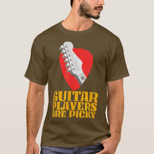Camiseta Los músicos de guitarra de música vintage son exig