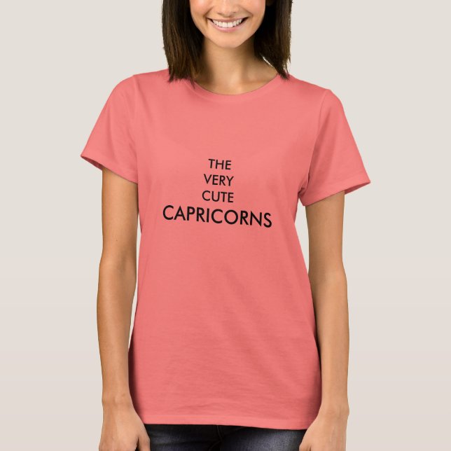 CAMISETA LOS MUY CUIDADOS, CAPRICORNS (Anverso)