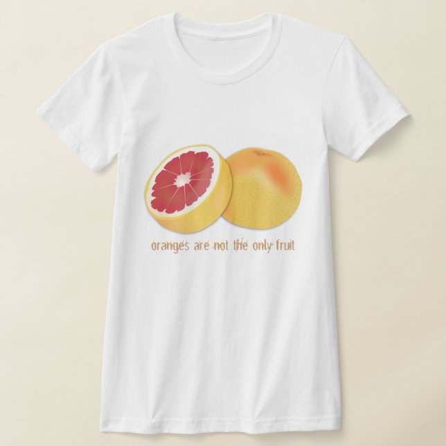 Camiseta LOS naranjas NO SON LA ÚNICA FRUTA (Distribución)