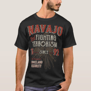 Camiseta Los navajos luchan contra el terrorismo desde 1492