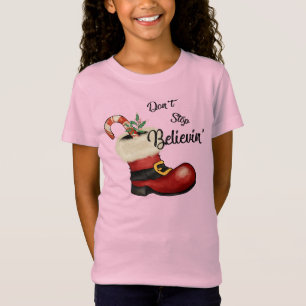 Camiseta Los Navidades Adorables no detienen a Believin'