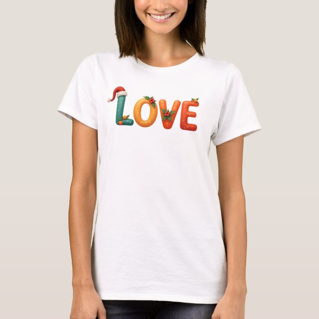 Camiseta Los navidades aman (Anverso)