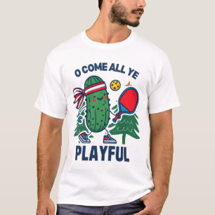 Camiseta Los Navidades De Baloncesto Van A Jugar A Todos
