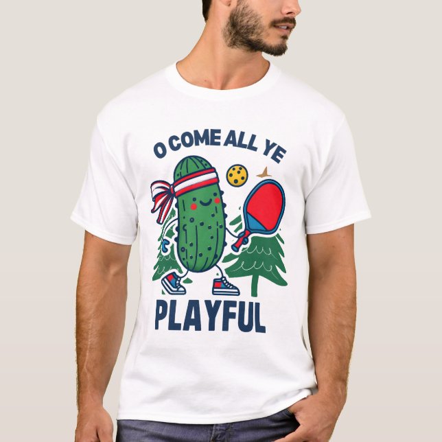 Camiseta Los Navidades De Baloncesto Van A Jugar A Todos (Anverso)