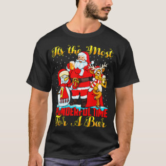 Camiseta Los Navidades De Cerveza Merry Beermas Es El Más M