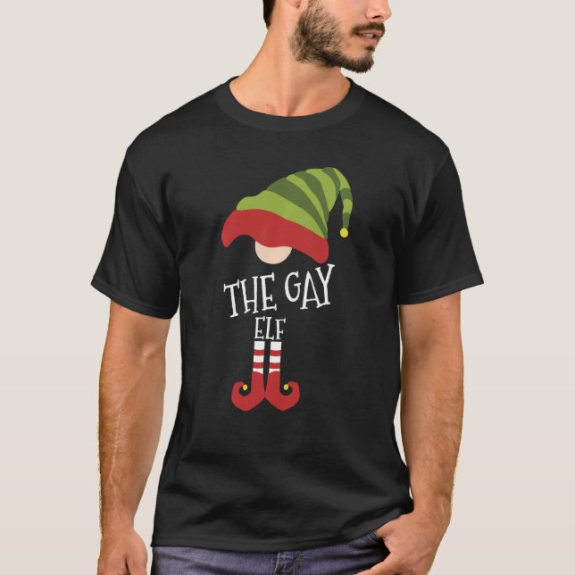 Camiseta Los Navidades de Elf Gay (Anverso)