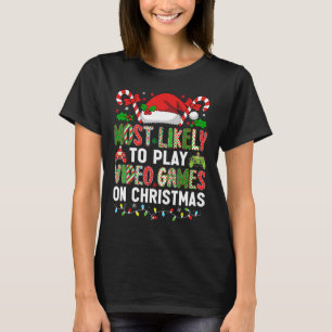 Camiseta Los Navidades De Hugvyn Probablemente Jueguen Vide