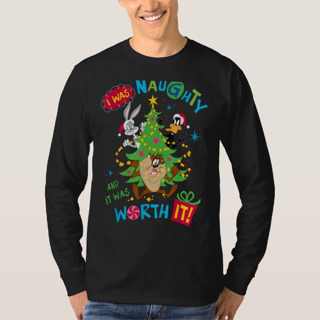 Camiseta Los Navidades De Looney Tunes Tonto, Pero Vale La  (Anverso)