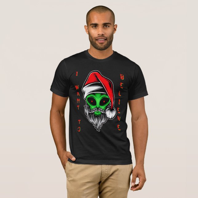 Camiseta Los Navidades de Papá Noel que quiero creer (Anverso completo)
