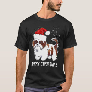 Camiseta Los Navidades de perros shih Tzu son amables