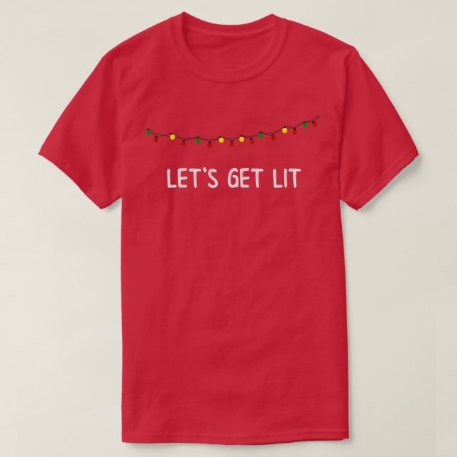 Camiseta Los navidades dejarán que los Navidades queden ilu (Diseño del anverso)