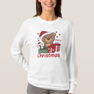 Camiseta Los Navidades del oso regalan osos a los animales
