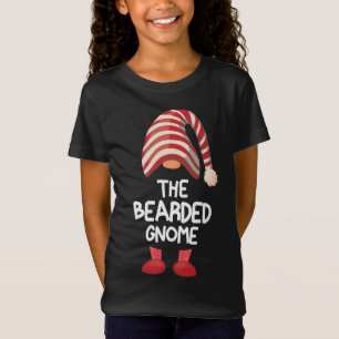 Camiseta Los Navidades divertidos de Gnome con las barbas G