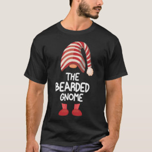 Camiseta Los Navidades divertidos de Gnome con las barbas G
