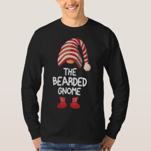 Camiseta Los Navidades divertidos de Gnome con las barbas G