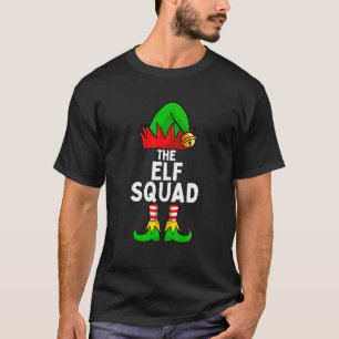Camiseta Los Navidades divertidos del Elf Squad coinciden c