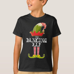 Camiseta Los Navidades divertidos y bailarines de Elf dan u