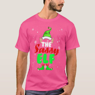 Camiseta Los Navidades Elf Hartos De La Familia Elf