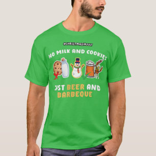 Camiseta Los Navidades En Julio No Hay Leche Ni Galletas
