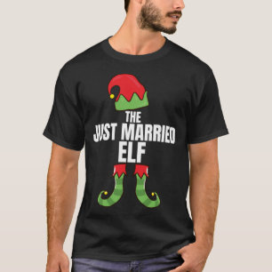 Camiseta Los Navidades familiares recién casados con Elf Pa