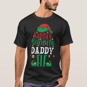 Camiseta Los Navidades favoritos de papá viejo de Santa
