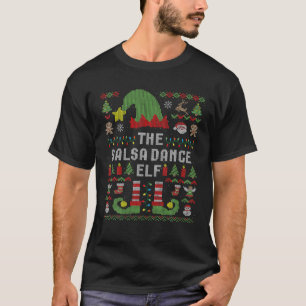 Camiseta Los Navidades feos de Salsa Dance hacen juego con 