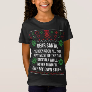 Camiseta Los Navidades feos saludan a Santa Claus