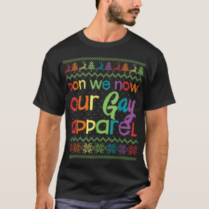 Camiseta Los Navidades gay son divertidos LGBT, ahora tenem
