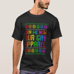 Camiseta Los Navidades gay son divertidos LGBT y ahora nues