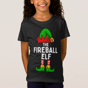 Camiseta Los Navidades graciosos del elfo de la bola de fue