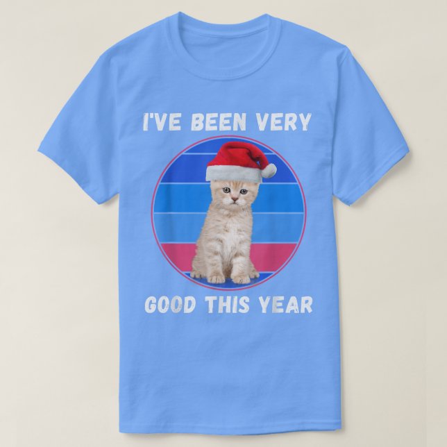 Camiseta Los Navidades guindilla gatitos gatos Santa I ha s (Diseño del anverso)