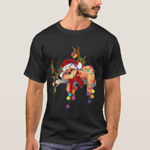 Camiseta Los Navidades ligeros adoran a los pobres renos