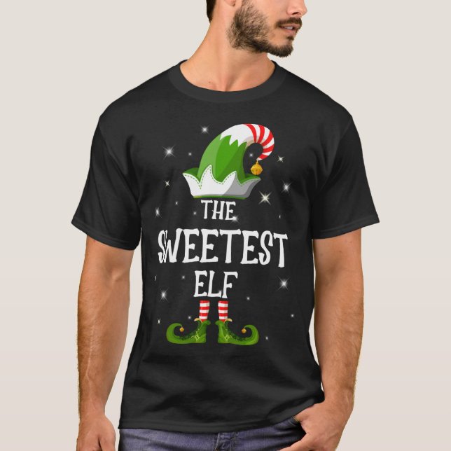 Camiseta Los Navidades más dulces que coinciden con la fami (Anverso)