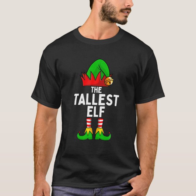 Camiseta Los Navidades más graciosos de Elf que coinciden c (Anverso)