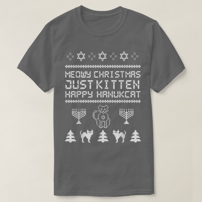 Camiseta Los Navidades Meowy acaban de comerse un judío fel (Diseño del anverso)