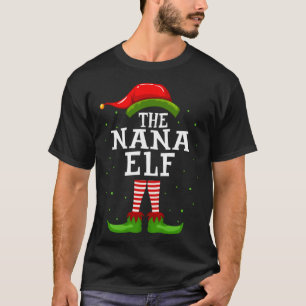 Camiseta Los Navidades Nana Elf Coinciden Con El Costo De P
